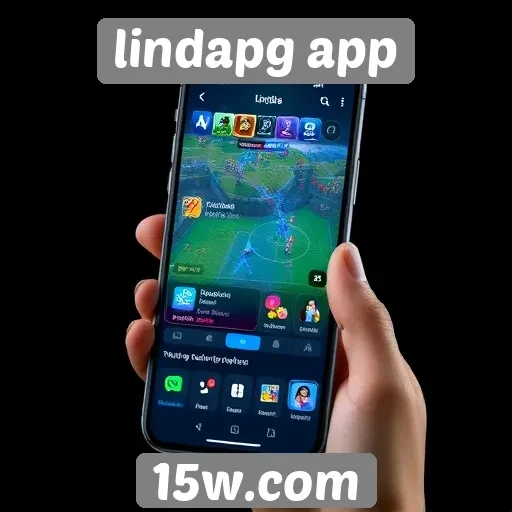 Análise da interface do lindapg app para jogadores